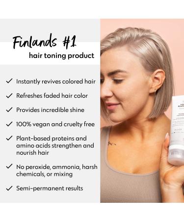 Four Reasons Silver Hair Tinting Conditioner - Semi-Permanent Gray Color - Gentle & Natural Rinsing Treatment for Radiant Results | Shop Internationally - Buy Online on GoSupps.com