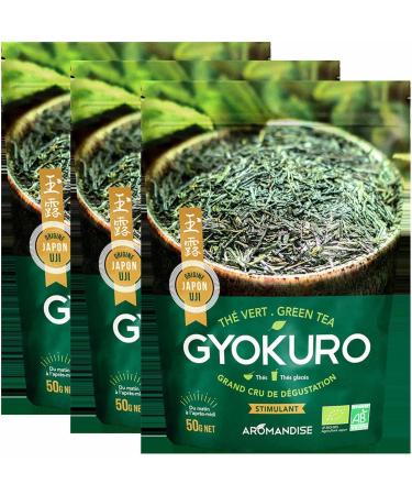  Aromandise Th vert bio Gyokuro 150 g - Buy Online on GoSupps.com
