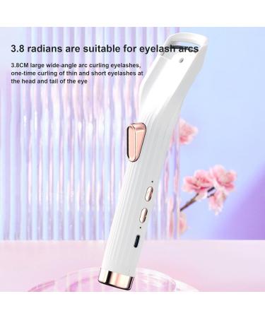 Tuxxjzm Lash Curler Heater | Electric Heat Curler for Eye Lashes Rechargeable | Eyelash Curling Heater for Outgoing Working Dates Daily Commutes With Fan - Buy Online on GoSupps.com