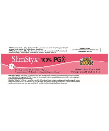 Natural Factors PGX Daily Singles Unflavored Granules - 30 Sticks (2.5g) | Effective Weight Management - Buy Online on GoSupps.com