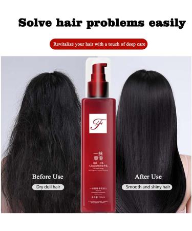 Utapossin Hair care conditioner Smoothing Moisture Deep Conditioner against frizz split ends broken hair hair breakage complete repair balm for damaged hair for silky hair - Buy Online on GoSupps.com