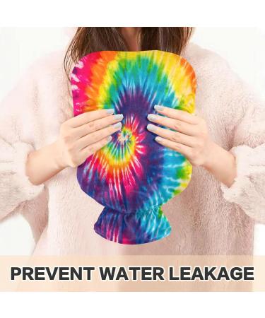 Batik Coloring Rainbow Hot Water Bottle - 2L Pain Relief & Warmth for Feet and Bed - Ideal for Pregnant Women - Buy Online on GoSupps.com