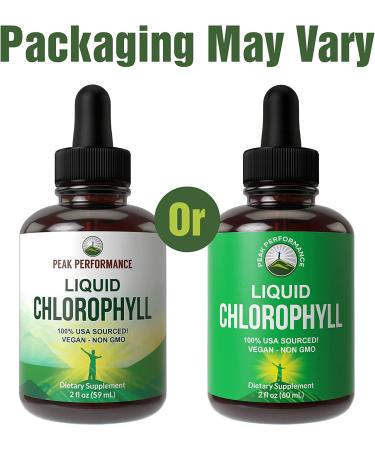 Chlorophyll Liquid Drops - Vegan, Non-GMO, Gluten-Free Supplement for Energy, Skin Care, and Immune Support - Natural Deodorant - USA Sourced - Buy Online on GoSupps.com