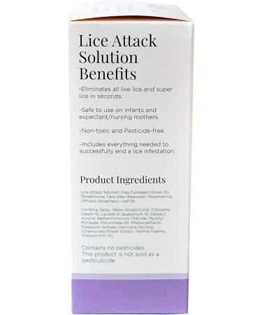 KAPOW! Lice Attack Solution 8 oz - Center for Lice Control - Buy Online on GoSupps.com