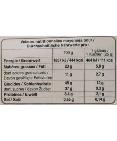 Bonne Maman Financiers Pure Butter Almonds x 10 in Individual Bag 250 g - Buy Online on GoSupps.com