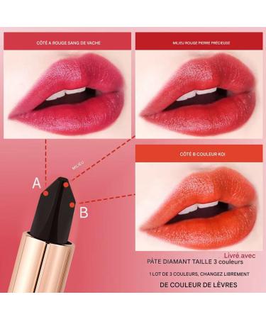 Long-Lasting Lipstick - Color-Changing Lip Balm Glossy Moisturizing Long-Lasting Natural Beauty for Parties Dates and Events - Buy Online on GoSupps.com
