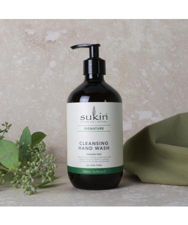 Sukin Cleansing Hand Wash With Pump Signature Collection - 8.46 Fl Oz - Buy Online on GoSupps.com