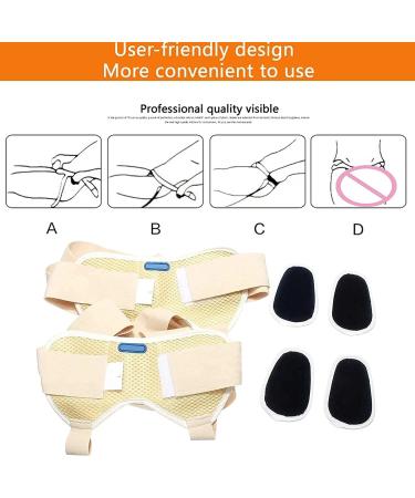 Samnuerly Adjustable Inguinal Hernia Belt - Groin Support for Adults & Elderly | Hernia Surgery Treatment - Buy Online on GoSupps.com