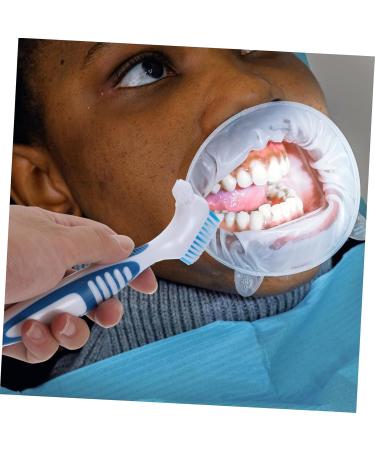 Buy Mikinona 4-Piece Denture Cleaning Brush Set | Dual-Sided Toothbrush for False Teeth | International Shipping Available - Buy Online on GoSupps.com