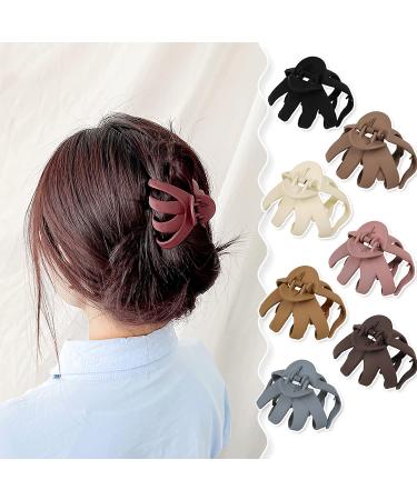 6 Pcs Octopus Hair Claw Clips - Strong Hold Hair Clamps for Women and Girls (Multi Colors) - Buy Online on GoSupps.com