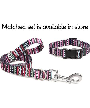 Suredoo Soft Nylon Dog Collar for Small & Medium Dogs | Comfortable & Adjustable (L Purple) - 38-63 cm Neck - Buy Online on GoSupps.com