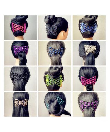 FXBLING Magic Easy Combs 6Pcs Set - Hair Bun Maker & Styling Accessories - Buy Online on GoSupps.com