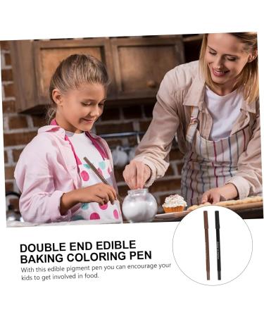 PRETYZOOM 6 Pcs Baking Pen Macron Pen Homemade Cookies Edible Drawing Biscuits Pens Fondant Food Pen Pastry Icing Pen Cookie Decorating Pens Fine Point Pen Cake Fine Tip Double Head Plastic - Buy Online on GoSupps.com