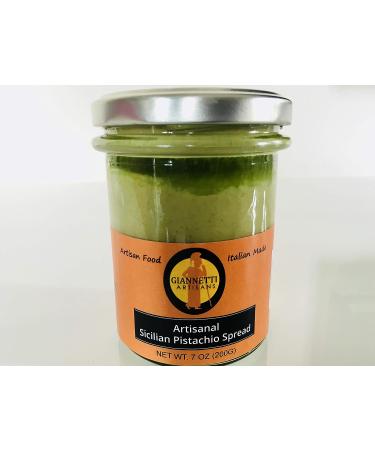 Sicilian Pistachio Spread | Artisan Made without Palm Oil | Imported from Bronte, Sicily | 7.05 OZ - Buy Online on GoSupps.com