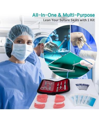 LVCHEN Dental Oral Practice Kit - 25 Pcs Set for Dentist & Student Training - Buy Online on GoSupps.com