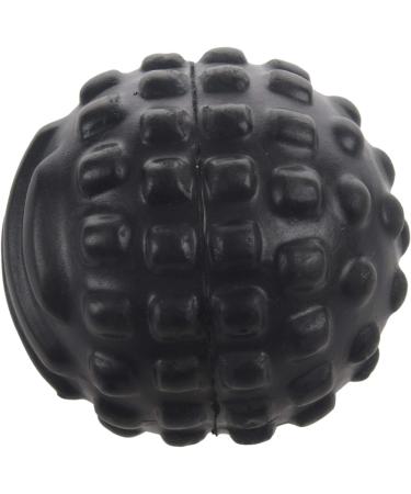 Melairo PU Foam Shock Fascia Ball - Waterproof Muscle Relaxation & Fitness Massage Ball | Easy to Clean Healthcare Tool - Black - Buy Online on GoSupps.com