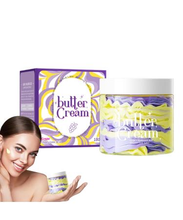 Generisch Blueberry Moisturizing Butter Cream | Hyaluronic Acid Multi-Moisturizing Cream Firming and Lifting Anti-Aging Smoothing Nourishing for All Skin Types