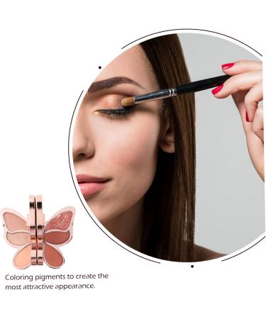 TOVINANNA Blush 1pc Eyeshadow Palette Multi-functional Girl Cosmetics Makeup Pallet Abs Pearlescent Lip Gloss Woman 1 count (Pack of 1) As Shown 1 - Buy Online on GoSupps.com