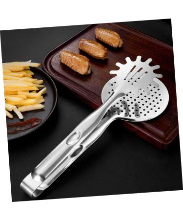 Buy Minkissy 1pc Stainless Steel Grill Tongs for Perfectly Fried Fish - Oil Drain Attachment - International Shipping Available - Buy Online on GoSupps.com