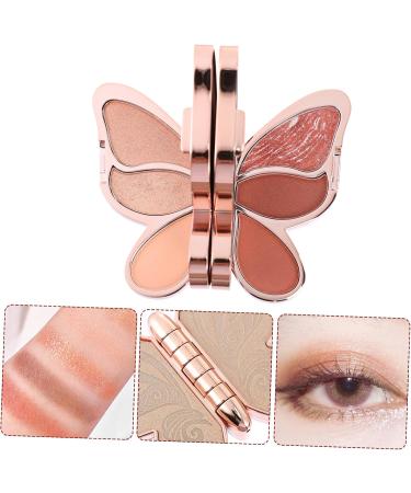 Mipcase 2 pcs Useful Cheek Shadow Beauty Foundation Sequin Cosmetic Makeup Supply Plate Accessory Blusher 1 count (Pack of 1) As Shown 1x2pcs - Buy Online on GoSupps.com