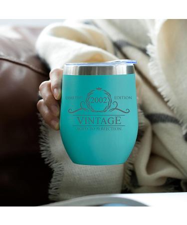 21st Birthday Mint Stemless Wine Tumbler - Happy 21st Birthday Decorations for Women Men - Ideal Gifts for Her Him - 21st Birthday Cup - Buy Online on GoSupps.com
