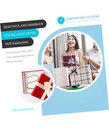 Beavorty pearl tassel hair chain pearl hair clip pearl barrette hair accessories for women braids rhinestone hair accessories women hair clips beaded fringe Miss European style pearl chain - Buy Online on GoSupps.com