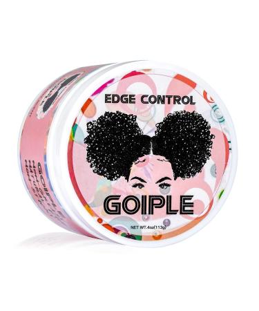 Edge Control Wax for Women Strong Hold Non-greasy Edge Smoother Pink 4oz 1 Piece(4 Ounce)