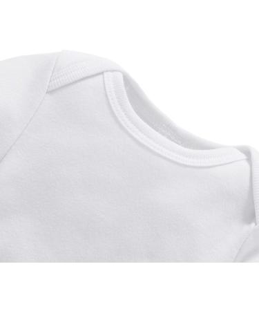 Bestele Baby Bodysuits 3-Pack Short Sleeve Cotton Onesies for Newborn Boys and Girls | Infant Coverall Undershirt Set (0-24 Months) - Buy Online on GoSupps.com
