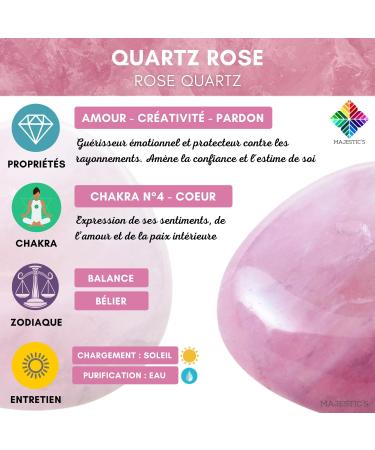  Majestic's Natural Rose Quartz Divination Pendulum 12-Faceted Cone with Witness Chamber PRESTIGE Collection Rose Quartz Stone Dowsing Pendulum 19 GR LIFETIME GUARANTEE  - Buy Online on GoSupps.com