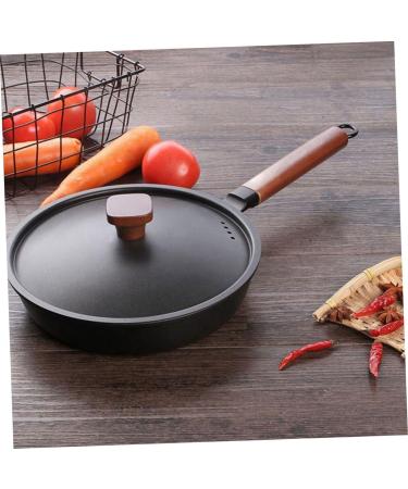 Ciieeo Pan Frying Egg Skillet Nonstick Omelette Skillet Stainless Steel Skillet Non Stick Cookware No Stick Mini Griddle Metal Cooking Utensils Wok Omelette Plate Crepe Wooden - Buy Online on GoSupps.com