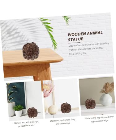 Beaupretty Mini Wooden Sports Stress Balls - Unique Wenwan Handle Craft Decor | International Shipping - Buy Online on GoSupps.com