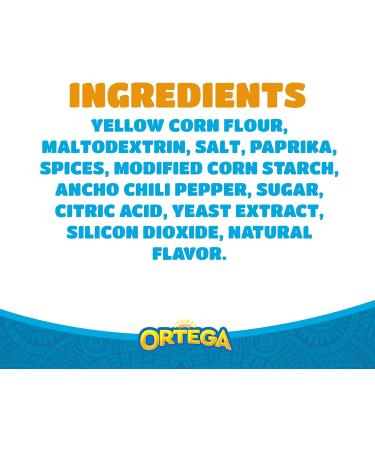  Ortega Ortega Taco Seasoning Blend 40% Less Sodium Than Our Original Mexican Blend Pack of 4 x 35g - Buy Online on GoSupps.com