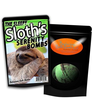 Sloth's Serenity Bombs XL Bath Balls - Cool Fizzers for Kids, Teens | Unique Stocking Stuffers, Novelty Gags for Friends | White Elephant, Secret Santa Ideas - Buy Online on GoSupps.com