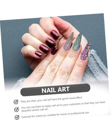 FOMIYES Poudre Paillettes Ongles R fl chissante Couleurs Brillant Cristaux Nail Art Manucure D coration Effet Flash Lumineux - Buy Online on GoSupps.com