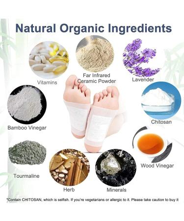 10PCS Detox Foot Pads Natural Slimming Patch Loss Weight Body Toxins Relief Stress Improve Sleep - Buy Online on GoSupps.com