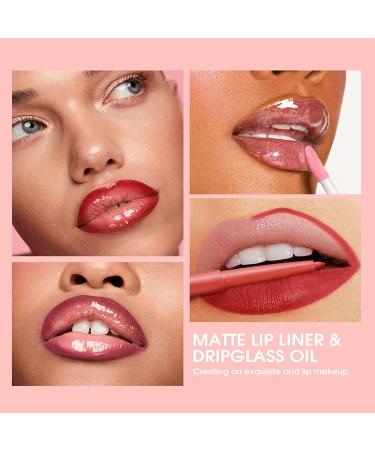 EONFAVE Matte lipstick with lip liner longlasting lip gloss - Buy Online on GoSupps.com