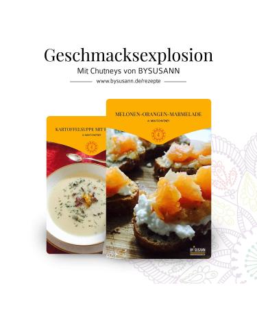 BY SUSANN 04 MIX-IT-CHUTNEY | 150g Glass - Intense Fruity Flavor Medium Hot Chutney for Gourmet Taste Experiences - International Shipping Available - Buy Online on GoSupps.com