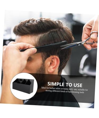 PopetPop 3-Piece Hairdressing Tool Organizer Set - Makeup & Desk Organizer 26.3x14cm - Black - Buy Online on GoSupps.com