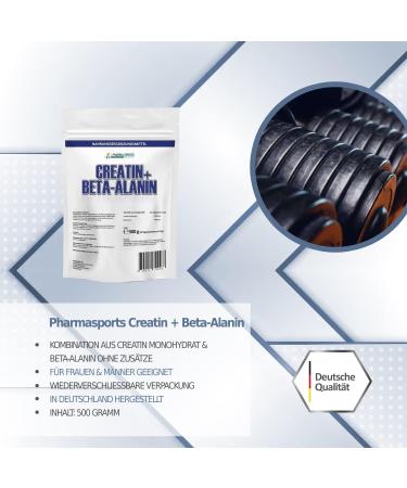 Buy CREA BETA DUO 500g - Premium Creatine 6g + Beta-Alanine 4g - Boost Performance & Recovery - Shop Internationally - Buy Online on GoSupps.com
