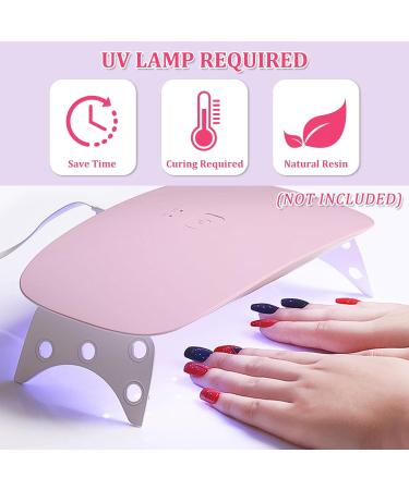 Buy Ceboic Self-Adhesive Nail Foils - 22pcs Red Gel Nail Polish Stripes - Salon Quality Full Wraps for Fingers & Toes - Ideal for UV/LED Lamp - Buy Online on GoSupps.com