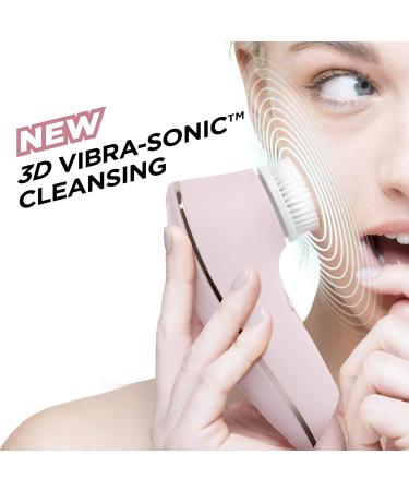 Magnitone London BareFaced 2 Vibra-Sonic Cleansing Brush - Daily Facial Cleansing in Pink | International Shipping Available - Buy Online on GoSupps.com