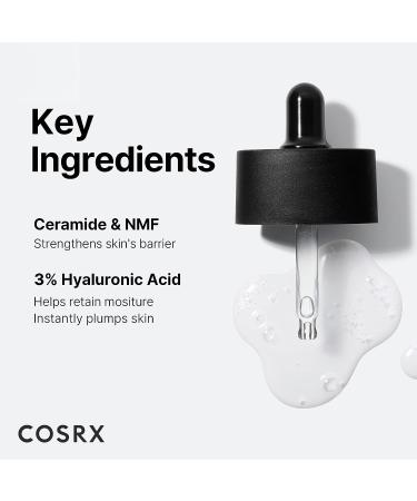 COSRX Pure Sodium Hyaluronic Acid 3% Serum - Hydration & Moisture Boosting for Fine Lines & Wrinkles - 20 ml - Korean Skincare - Buy Online on GoSupps.com