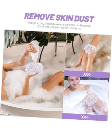 Mobestech Bath and Body Cleanser Scrubber Large Bath Soap Shower Soap Exfoliating Bath Soap for Women and Men 8X8CM as shown - Buy Online on GoSupps.com