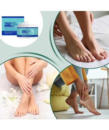 Dry Foot Lotion - Natural Soothing Softener 50g | Skin Care Lotion for Dry and Cracked Feet - For Daily Pedicure Travel and Nighttime Moisturizing for Women Girls Adults and Teenagers - Buy Online on GoSupps.com