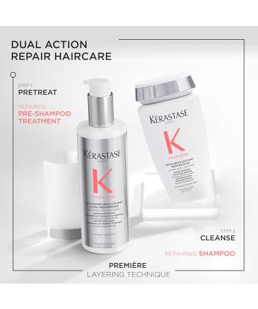 KERASTASE Premiere Pre-Shampoo Treatment | Intense Bond Repair for All Damaged Hair Types | Anti-Frizz & Strengthening | 8.5 Fl Oz - Buy Online on GoSupps.com