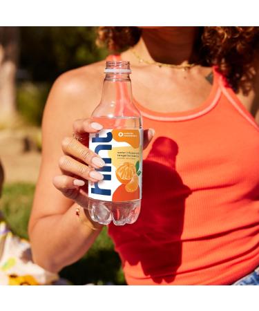 Buy Hint Water Tangerine - Zero Sugar Zero Calories Pure Tangerine Infused Water (Pack of 12) - International Shipping Available - Buy Online on GoSupps.com