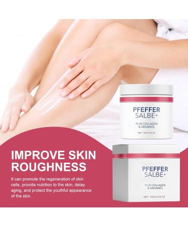 Mikabila Pfeffer Salbe Plus Collagens Face Cream Daily Hydrating Moisturizer Face Cream Pepper Ointment Cream Hydrating Moisturizer Moisturizing Cream For All Skin Types for Dry Skin Sensitive Skin - Buy Online on GoSupps.com