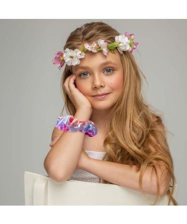 20 Pieces Metallic Hair Ties for Women & Girls | Elastic Scrunchies & Hair Bands | Stylish Hair Accessories - Buy Online on GoSupps.com