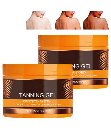 Luxury Intensive Tanning Gel Haute Beauty Tanning lotion Natural Tanning Accelerator Cream Gel Tan Skin Instant Tanning Cream For Sunbeds & Outdoor Sun