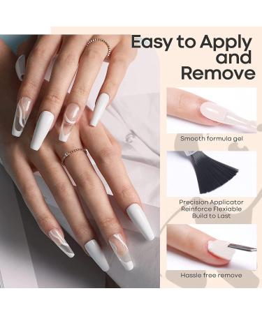 TEEROVA Gel Nail Polish Set - 6 Colors Popular Nail Gel Polish All Seasons Soak Off LED Nail Lamp Gel Nail Kit Manicure DIY Home Salon Nail Art Gifts Box (D) - Buy Online on GoSupps.com